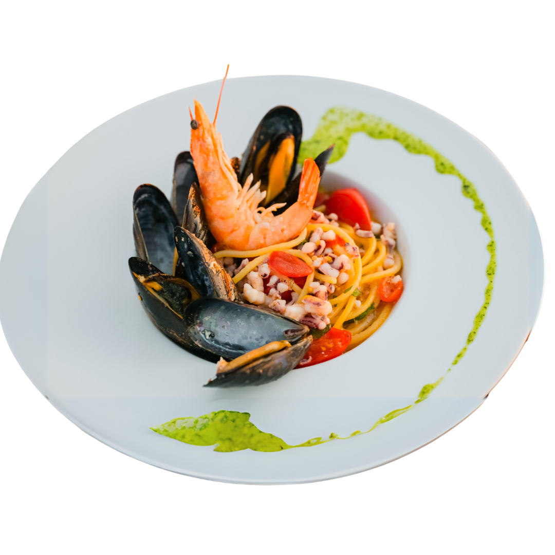 ristorante lido pino d'oro mondragone menu 15,90 euro spaghetti allo scoglio