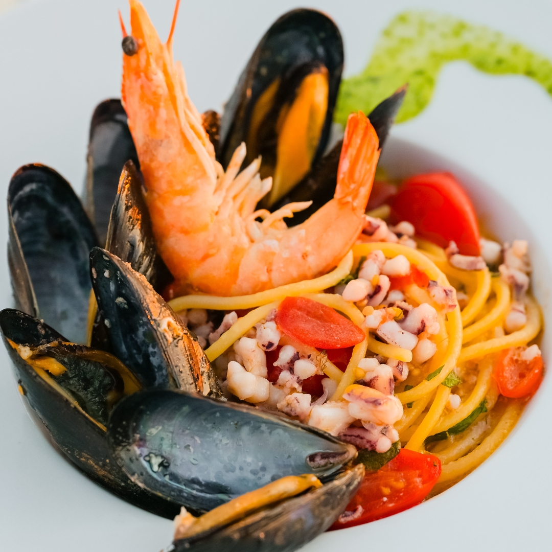 ristorante lido pino d'oro mondragone spaghetti allo scoglio